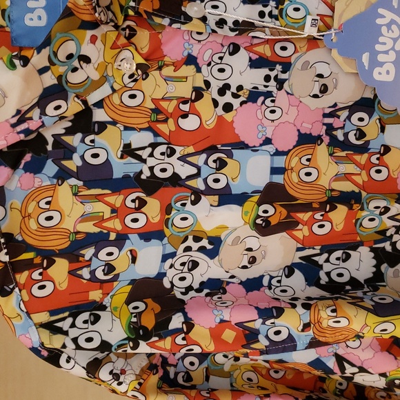 RSVLTS Bluey Primary Pals Short Sleeve Button Up Shirt. L. NWT. - Picture 6 of 10